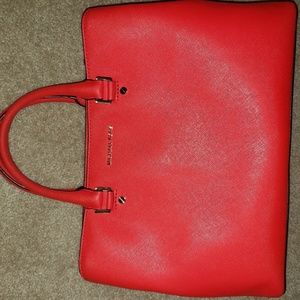 Michael Kors sangria satchel purse